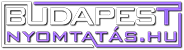 budapest nyomtatás kicsi logó